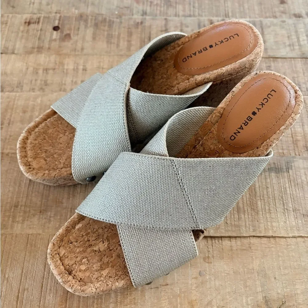 Lucky Brand Valmai Wedge Sandal